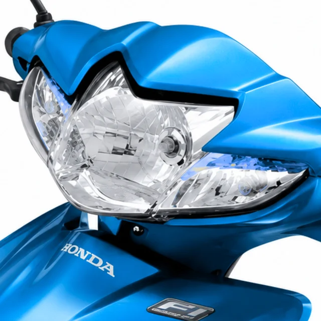 Dual Headlight Design ของ Honda Wave 110i รุ่นดรัมเบรกหน้า สตาร์ทเท้า ปี 2012