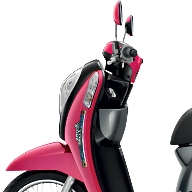 Front Inner Pocket ของ Honda Scoopy i รุ่น Vivid Me ปี 2013
