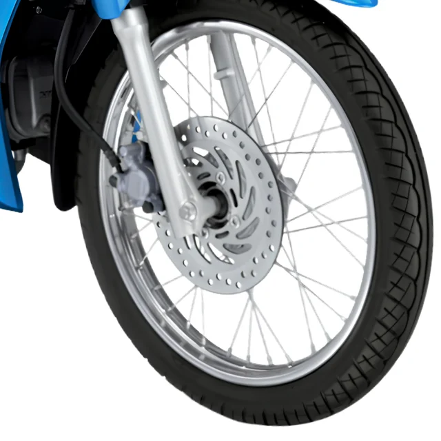Front Wave Disc Brake with Gold Caliper ของ Honda Wave 110i รุ่นดรัมเบรกหน้า สตาร์ทเท้า ปี 2012
