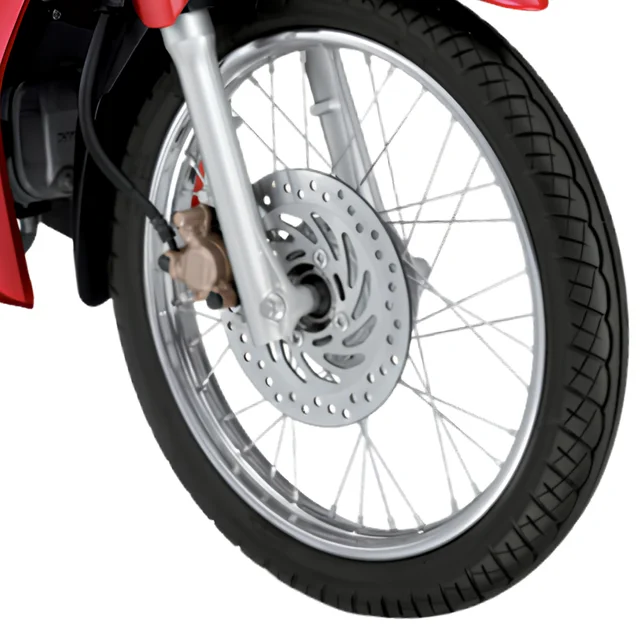 Front Wave Disc Brake with Gold Caliper ของ Honda Wave 110i รุ่นดิสก์เบรกหน้า สตาร์ทเท้า ปี 2012