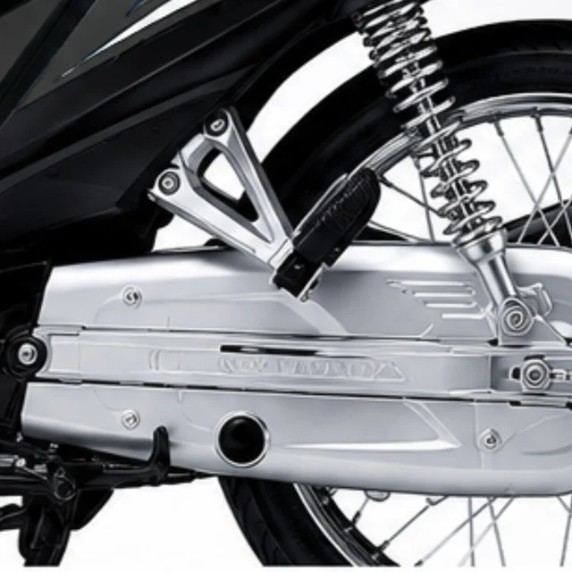 Full Chain Case ของ Honda Wave 110i รุ่นดิสก์เบรกหน้า สตาร์ทเท้า/มือ ปี 2014
