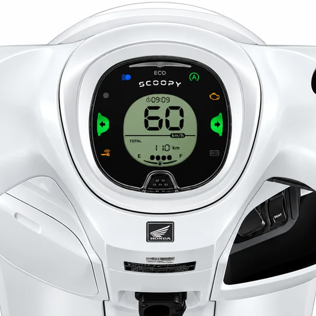 Full Digital Meter ของ Honda Scoopy รุ่น Prestige ปี 2026
