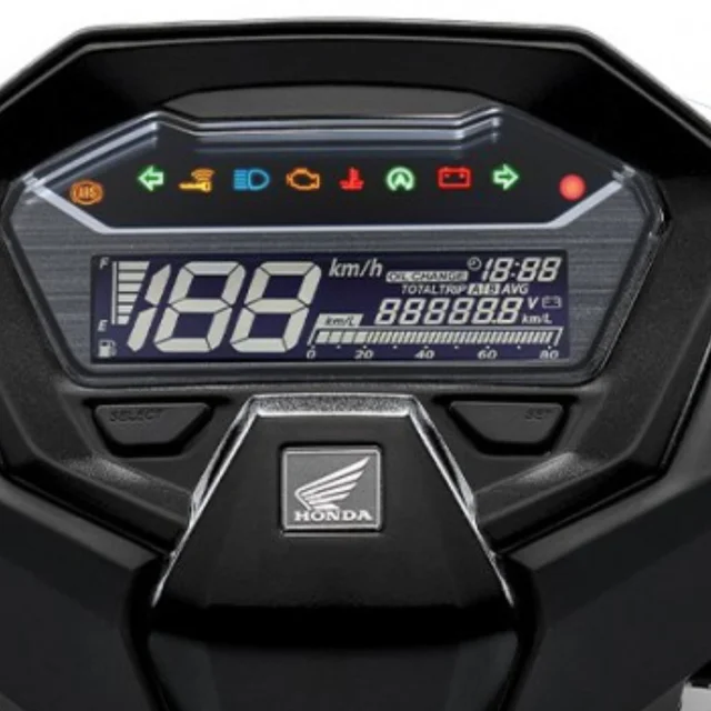 Honda-Click-160-2023-รุ่น-ABS-ล้อแม็ก-Full-Digital-Speedometer