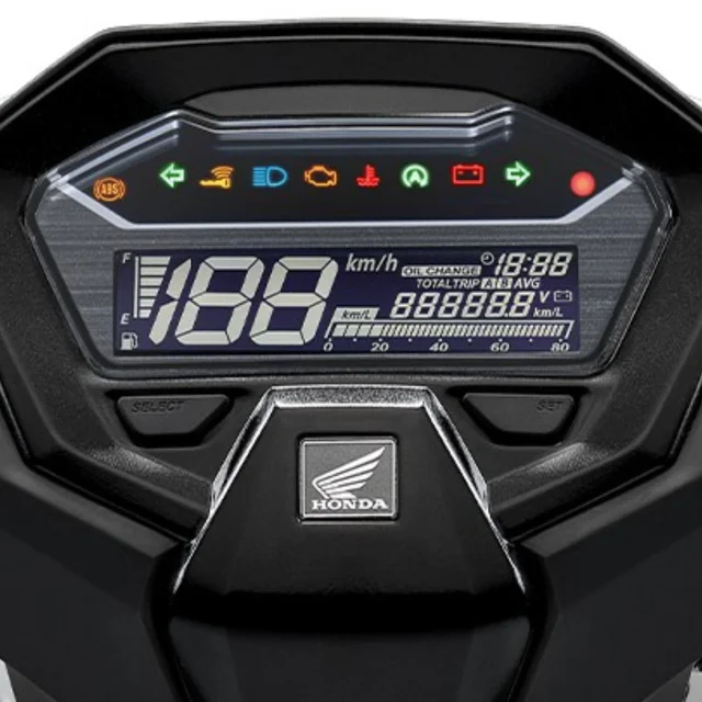 Honda-Click-160i-2022-รุ่น-Standard-CBS-Full-Digital-Speedometer