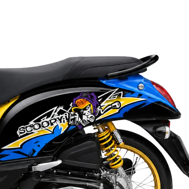 Honda-Scoopy-i-รุ่น-Active-Boy-2010 Classic-Rear-Grab