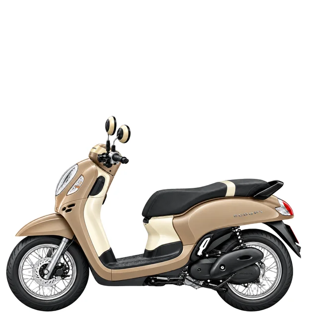 Honda Scoopy รุ่น Urban ปี 2023 น้ำตาลขาว