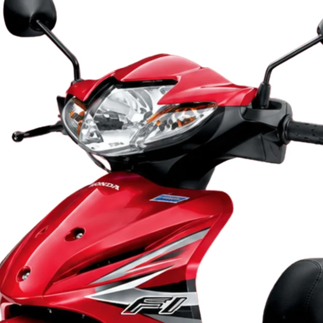 Honda-Wave-110i-2018-รุ่นดิสก์เบรกหน้า-สตาร์ทเท้า-ล้อซี่ลวด-Multi-eflector-Headlight