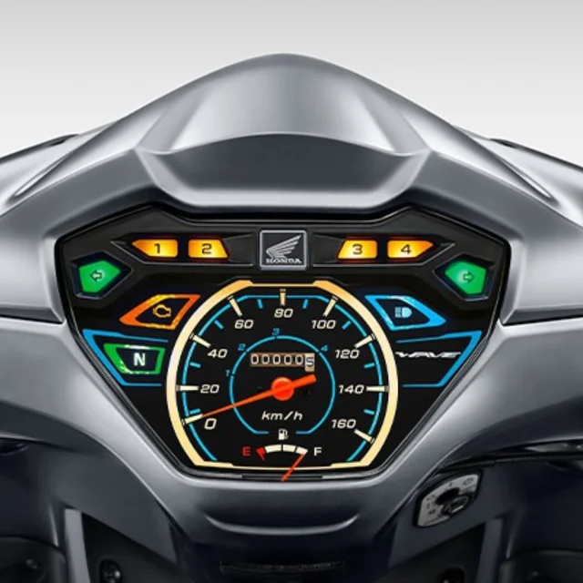 Honda-Wave-110i-2024-รุ่นสตาร์ทมือ-ดิสก์เบรกหน้า-ล้อซี่ลวด-Enrich-Meter