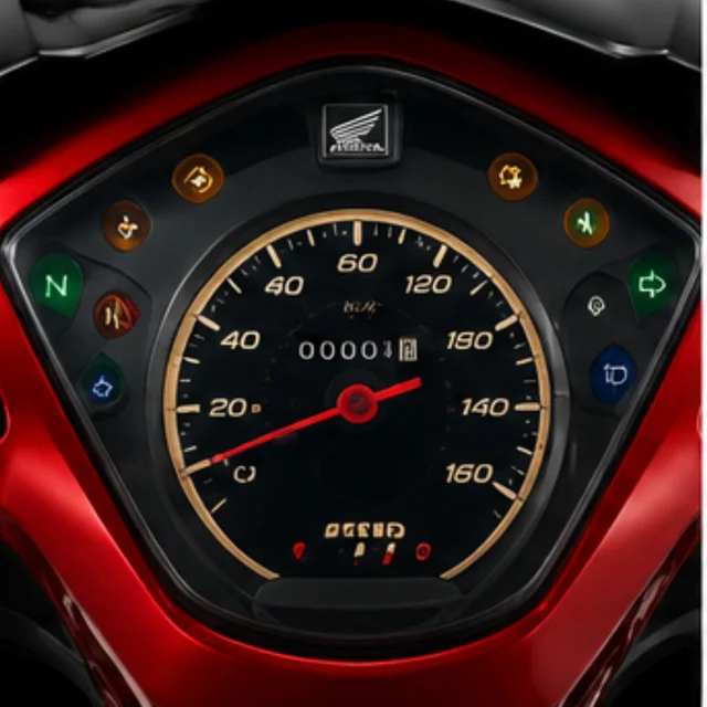 Honda-Wave-110i-ปี-2015-รุ่นล้อแม็ก-ดิสก์เบรกหน้า-สตาร์ทมือ-Speedo-Meter
