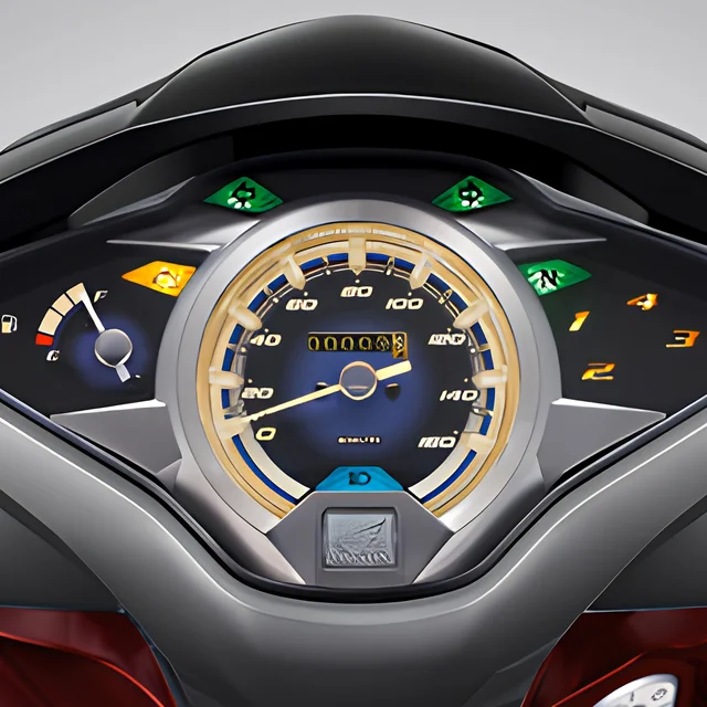 Honda-Wave-125i-ปี-2018-รุ่นสตาร์ทมือ-ล็อแม็ก-New-Premium-Amber-Meter