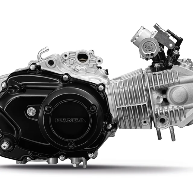 Wave 125i รุ่นสตาร์ทมือ ล้อซี่ลวด ปี 2024 เครื่องยนต์
