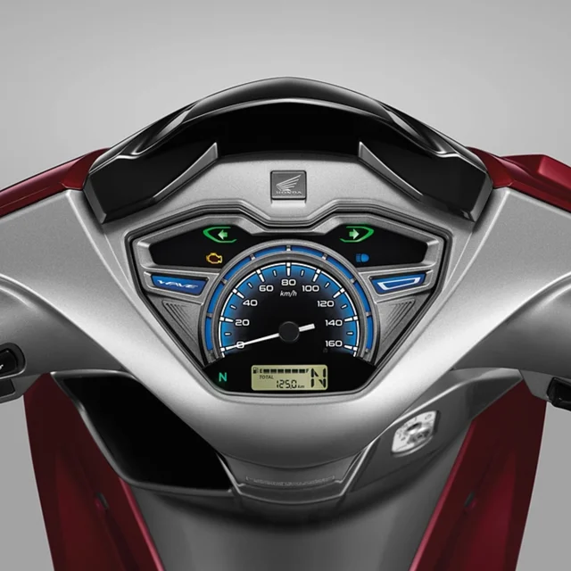 Wave 125i รุ่นสตาร์ทมือ ล้อแม็กปี 2024 LCD MULTI METER