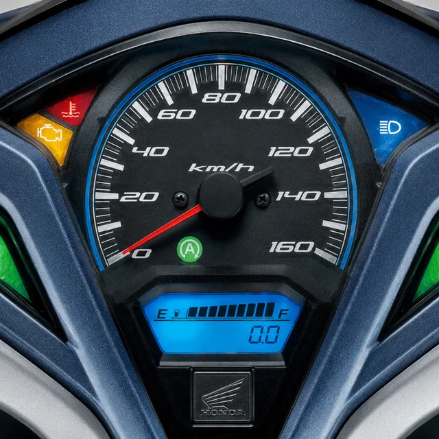 LCD Digital Meter ของ Honda Click 125i รุ่น Idling Stop ปี 2013