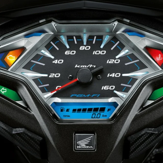 LCD Digital Meter ของ Honda Click 125i รุ่นล้อแม็ก ปี 2016