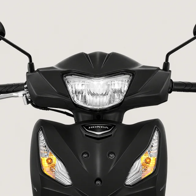 LED Headlight & Front Winker ของ Honda Wave 110 รุ่นล้อซี่ลวด สตาร์ทมือ ดิสก์เบรกหน้า ปี 2026