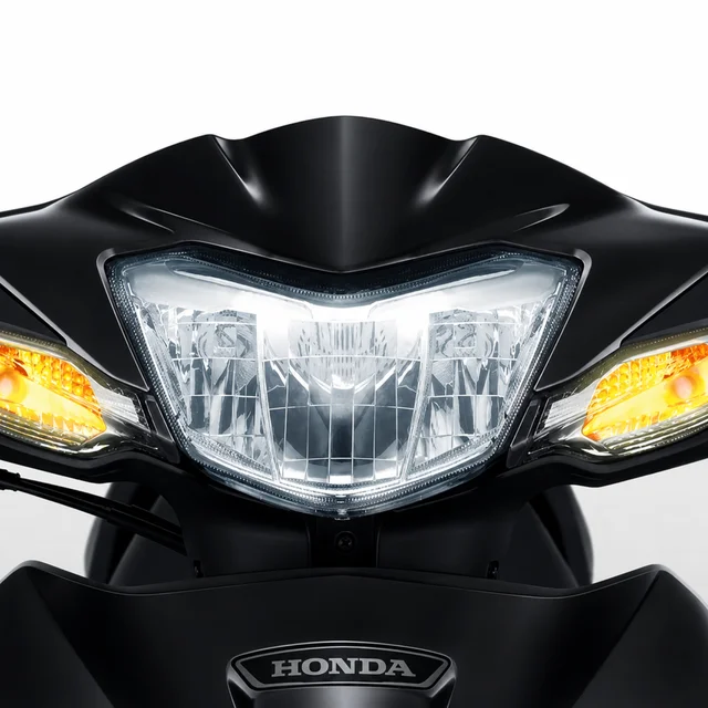 LED Headlight ของ Honda Wave 110i รุ่นสตาร์ทเท้า ล้อซี่ลวด ปี 2025