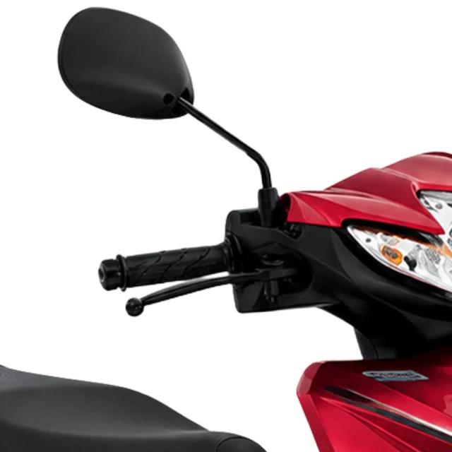 Large Rearview Mirrors ของ Honda Wave 110i รุ่นดรัมเบรกหน้า สตาร์ทเท้า ปี 2014