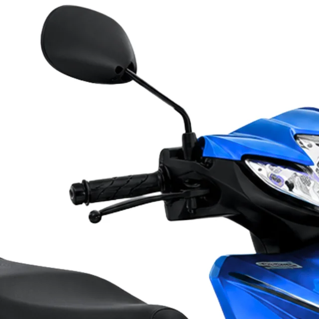 Large Rearview Mirrors ของ Honda Wave 110i รุ่นล้อแม็กสตาร์ทมือ ดิสก์เบรกหน้า ปี 2014