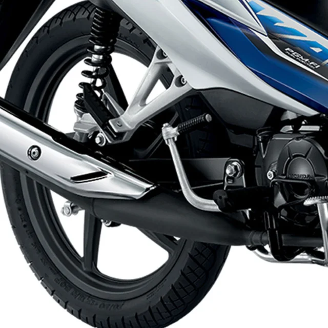 Matte Black Cast Wheels ของ Honda Wave 110i รุ่นล้อแม็ก ปี 2017