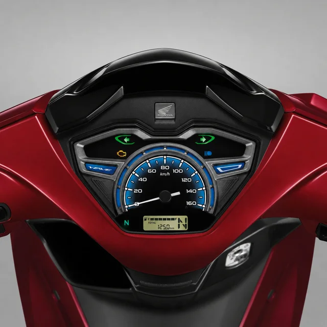 Multi-Meter Display ของ Honda Wave 125i รุ่นล้อซี่ลวด ปี 2023