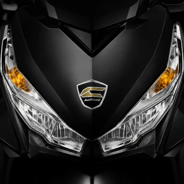 New LED Head Light ของ Honda Click 125i รุ่น Sport (Spoke) ล้อซี่ลวด ปี 2015