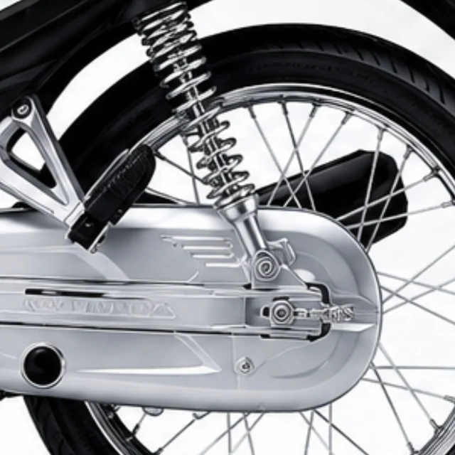 Rear Twin Shock Absorbers ของ Honda Wave 110i รุ่นล้อแม็กสตาร์ทมือ ดิสก์เบรกหน้า ปี 2014