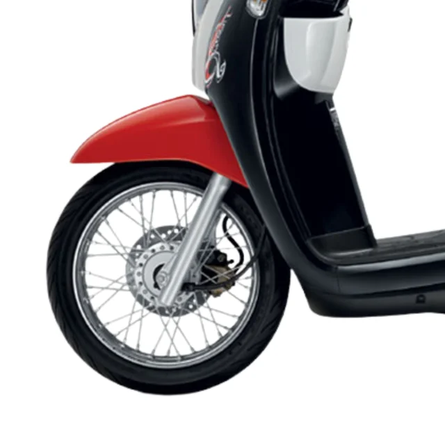 Spoke-Wheels-Front-Disc-Brake-ของ-Honda-Scoopy-i-รุ่น-Urban-Team-ปี-2016-