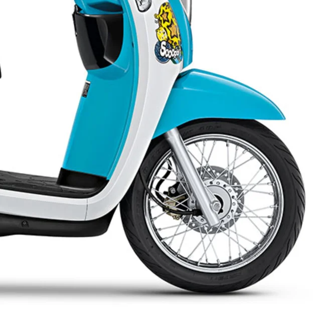 Spoke Wheels ของ Honda Scoopy i รุ่น Vivid Me ปี 2014
