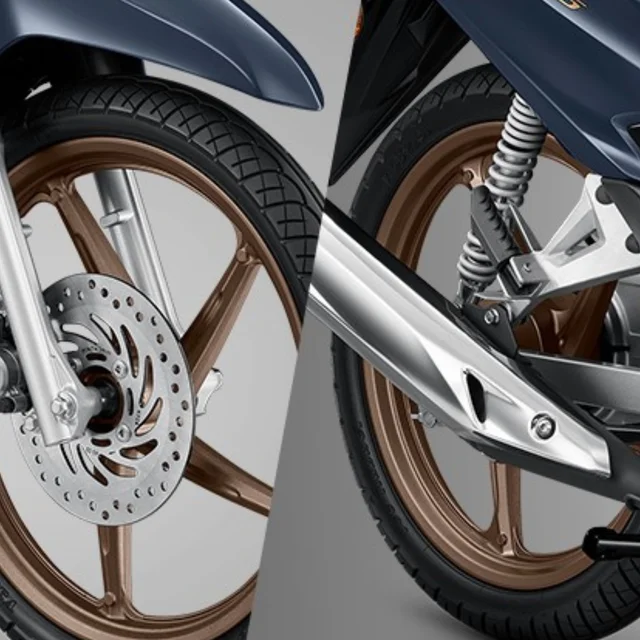 Honda Wave 125i รุ่นล้อแม็ก ปี 2026 ระบบกันสะเทือน